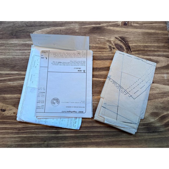 Mccall’s M4561 easy stitch’n save Uncut ladies skirt pattern size B 12-14-16-18 - Picture 3 of 3